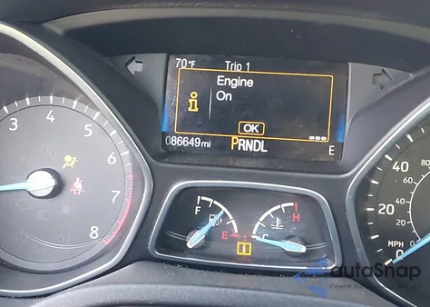 2017 Ford Focus Se из США, поврежденный, VIN 1FADP3F23HL271464